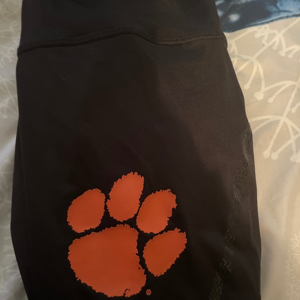 Clemson athletic leggings